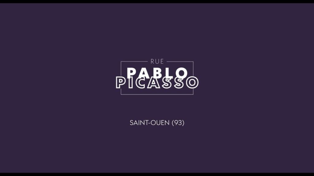 , (Saint-Ouen-sur-Seine): Perl – Rue Pablo Picasso – Saint-Ouen