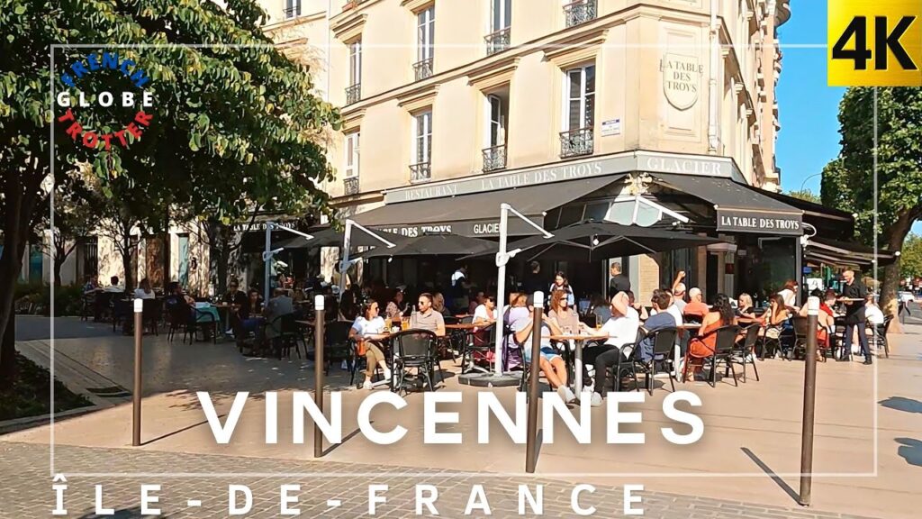 , Vincennes,ᴘᴀʀɪꜱ ᴅᴀʏ ᴛʀɪᴘ 🇫🇷 VINCENNES Calm City Complete Walk-around Tour 4K Île de France