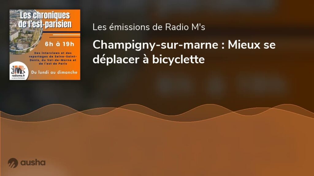 , (Champigny-sur-Marne): Champigny-sur-marne : Mieux se déplacer à bicyclette